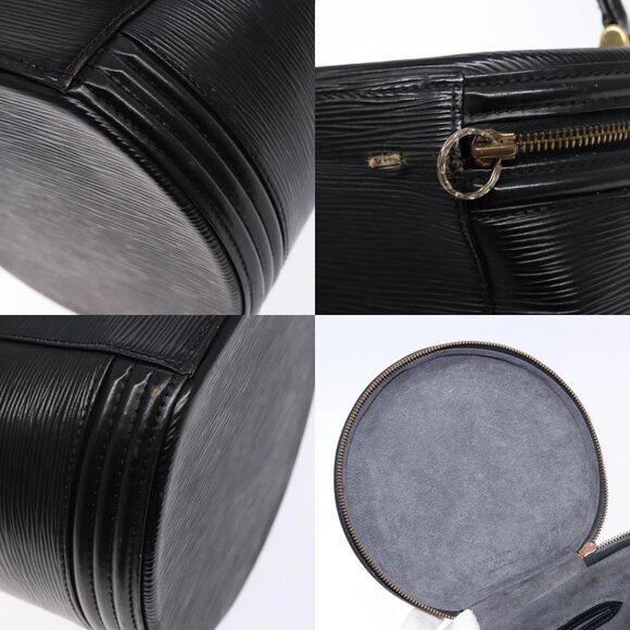 LOUIS VUITTON Epi Cannes Hand Bag Black M48032 LV Auth gh638 - Picture 15 of 15